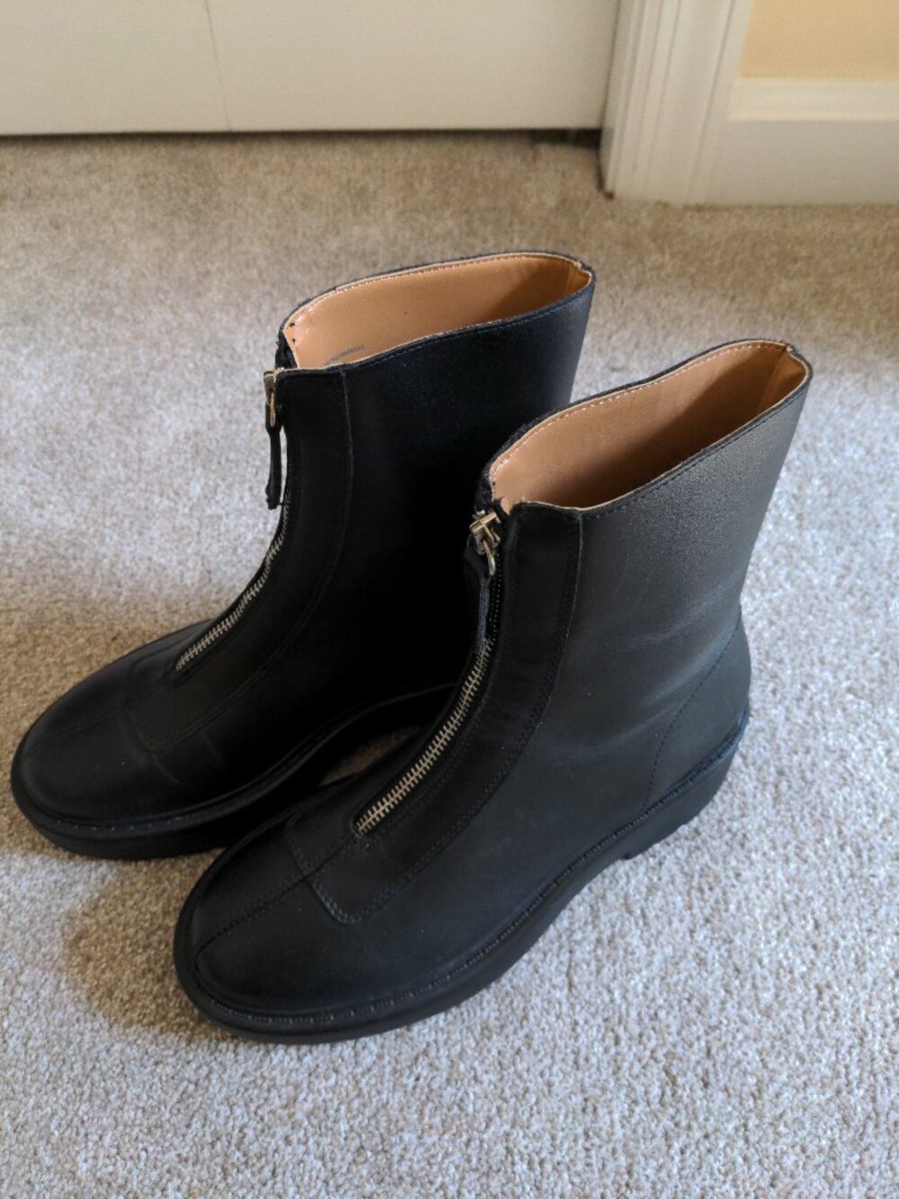 Steve Madden Zipper Boots, Size 7